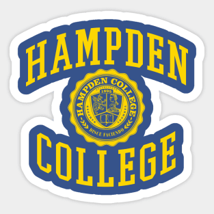 Hampden College Sticker